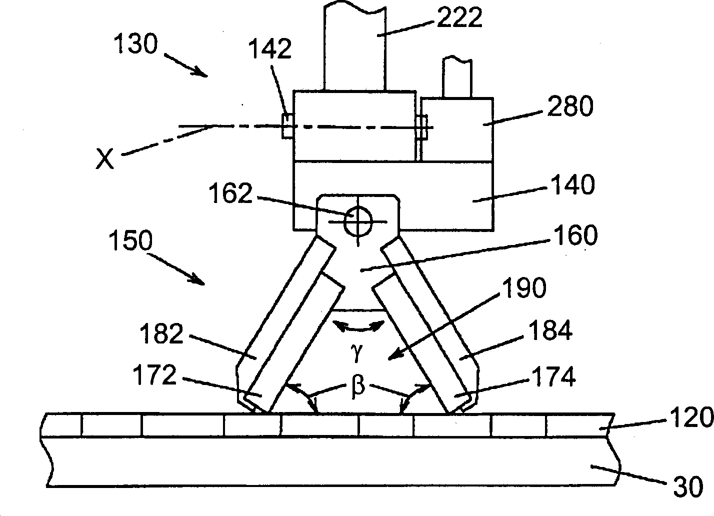 Screen printing device and screen printing method