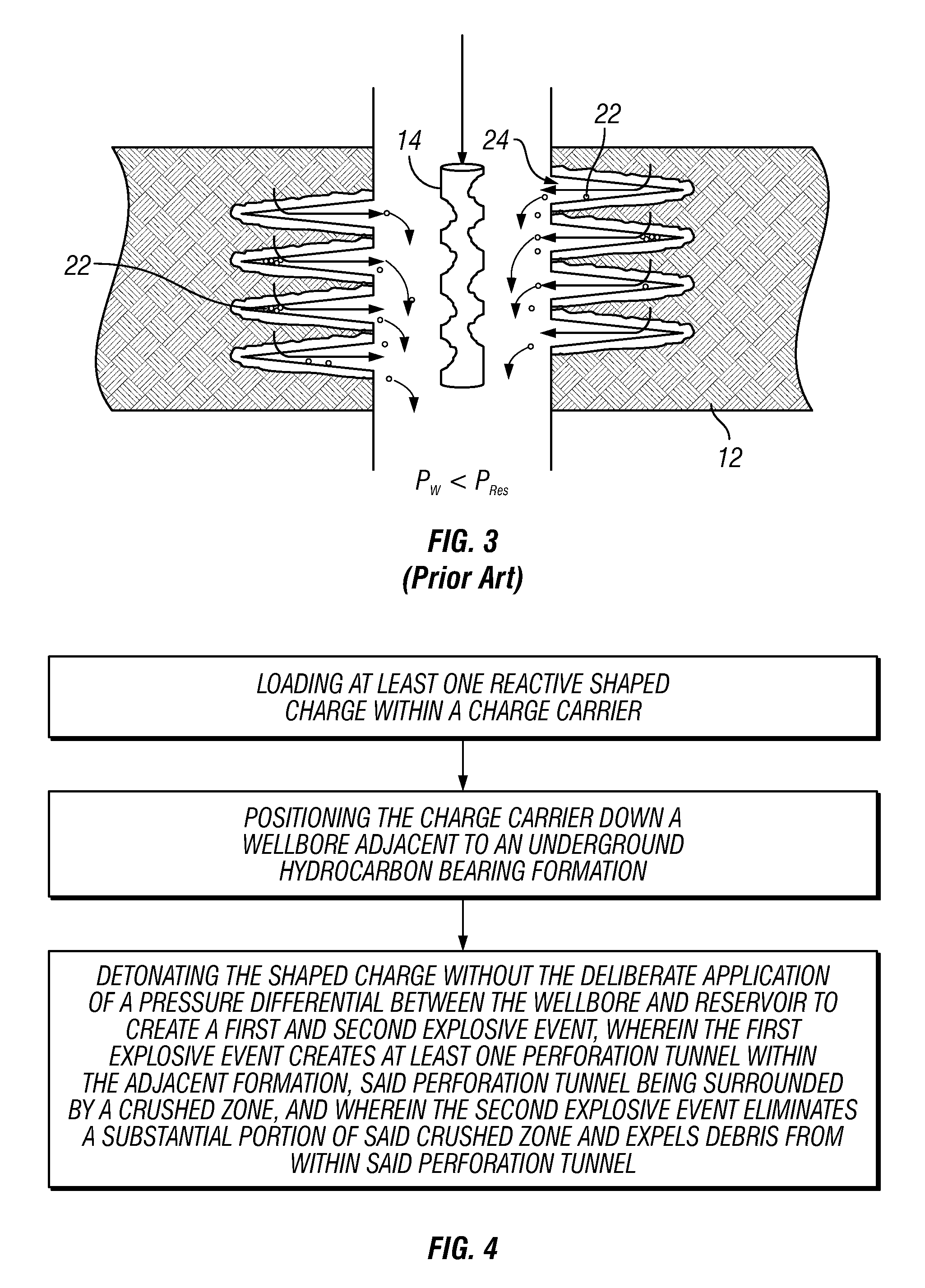 Method for perforating a wellbore in low underbalance systems