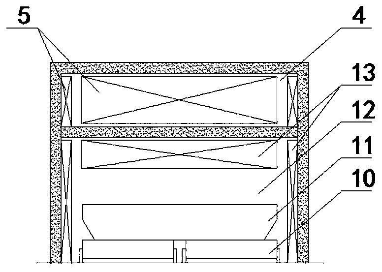 A high-temperature steel slag waste heat recovery device and method