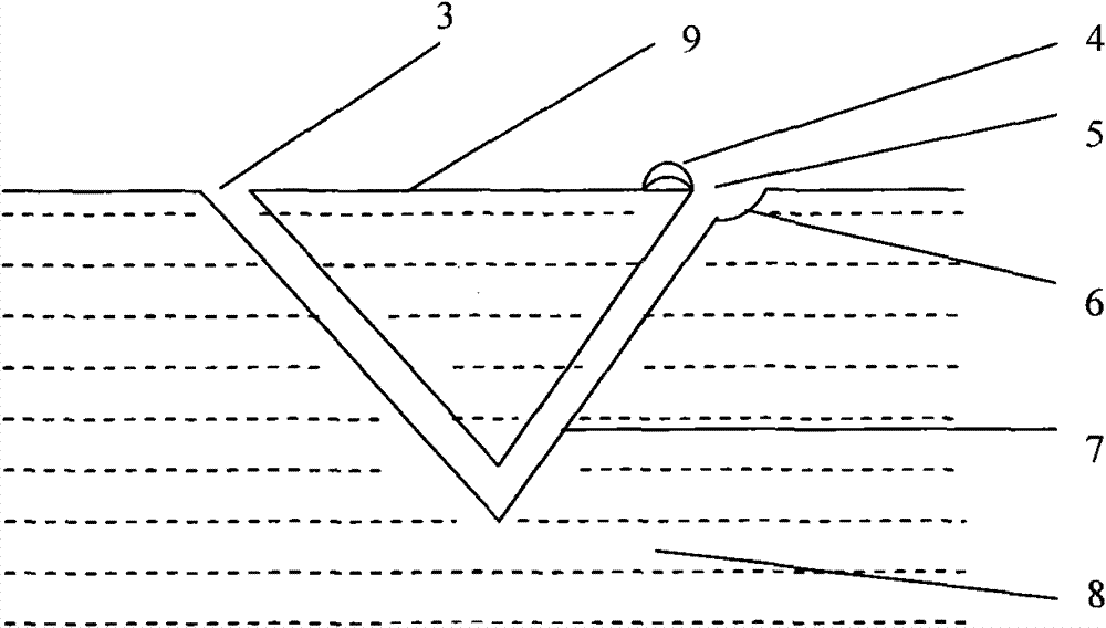 Method for freezing, thawing, loosening and ventilating deep soil in orchard