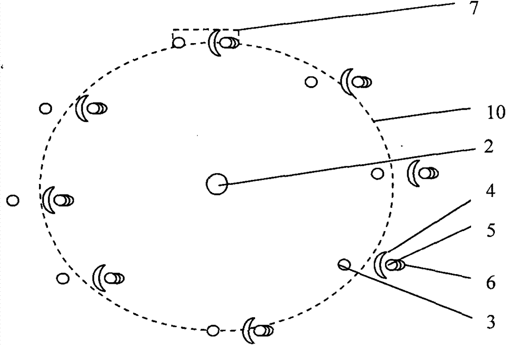 Method for freezing, thawing, loosening and ventilating deep soil in orchard