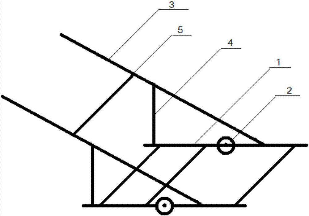 Simple special cart for tea bags