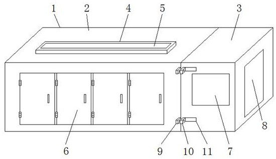 Assembled waiting channel with isolation protection for epidemic prevention and control detection