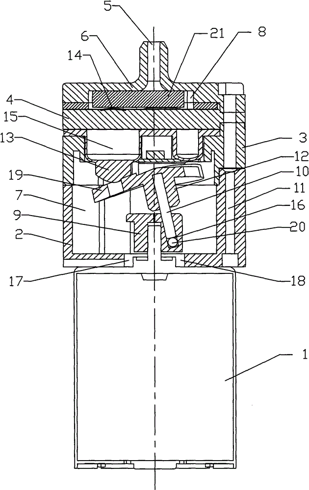 A soundproof double air intake micro air pump