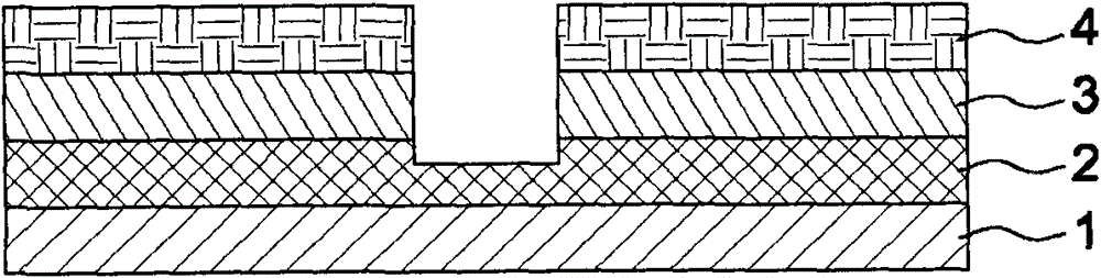 Sheet material providing a two-color surface and method of forming the same