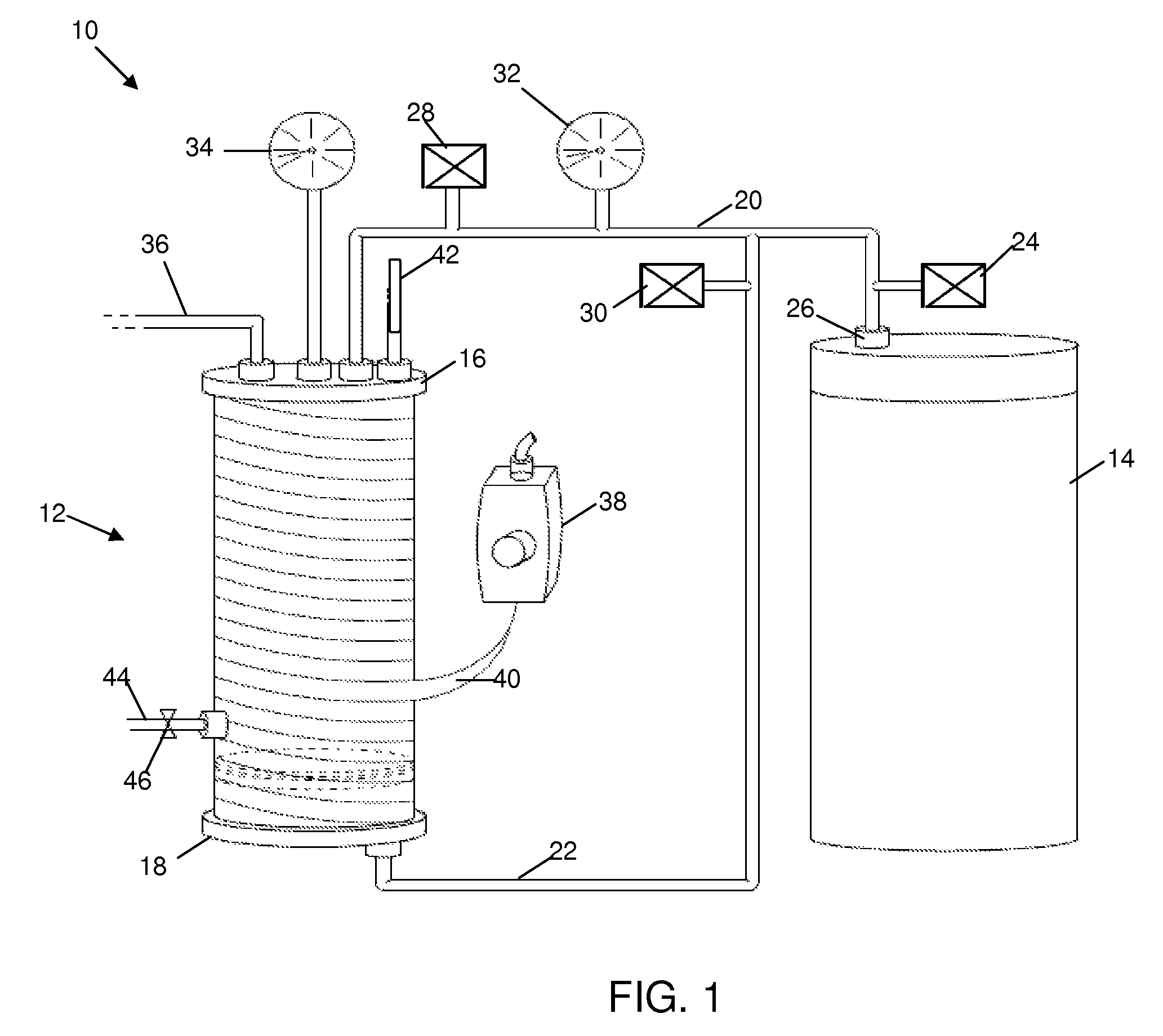 Process for testing a sample of hydraulic fracturing fluid