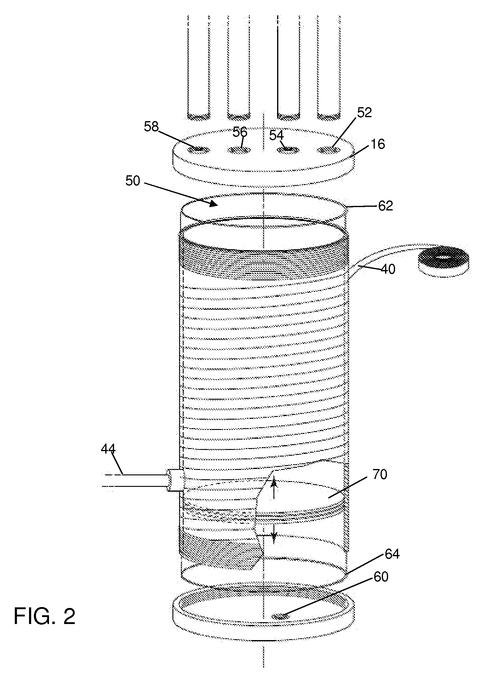 Process for testing a sample of hydraulic fracturing fluid