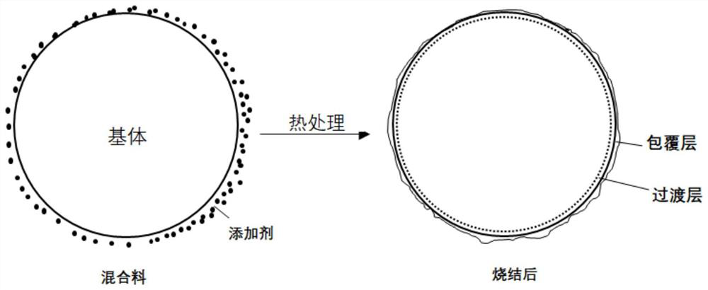 Lithium cobalt oxide composite material and preparation method thereof