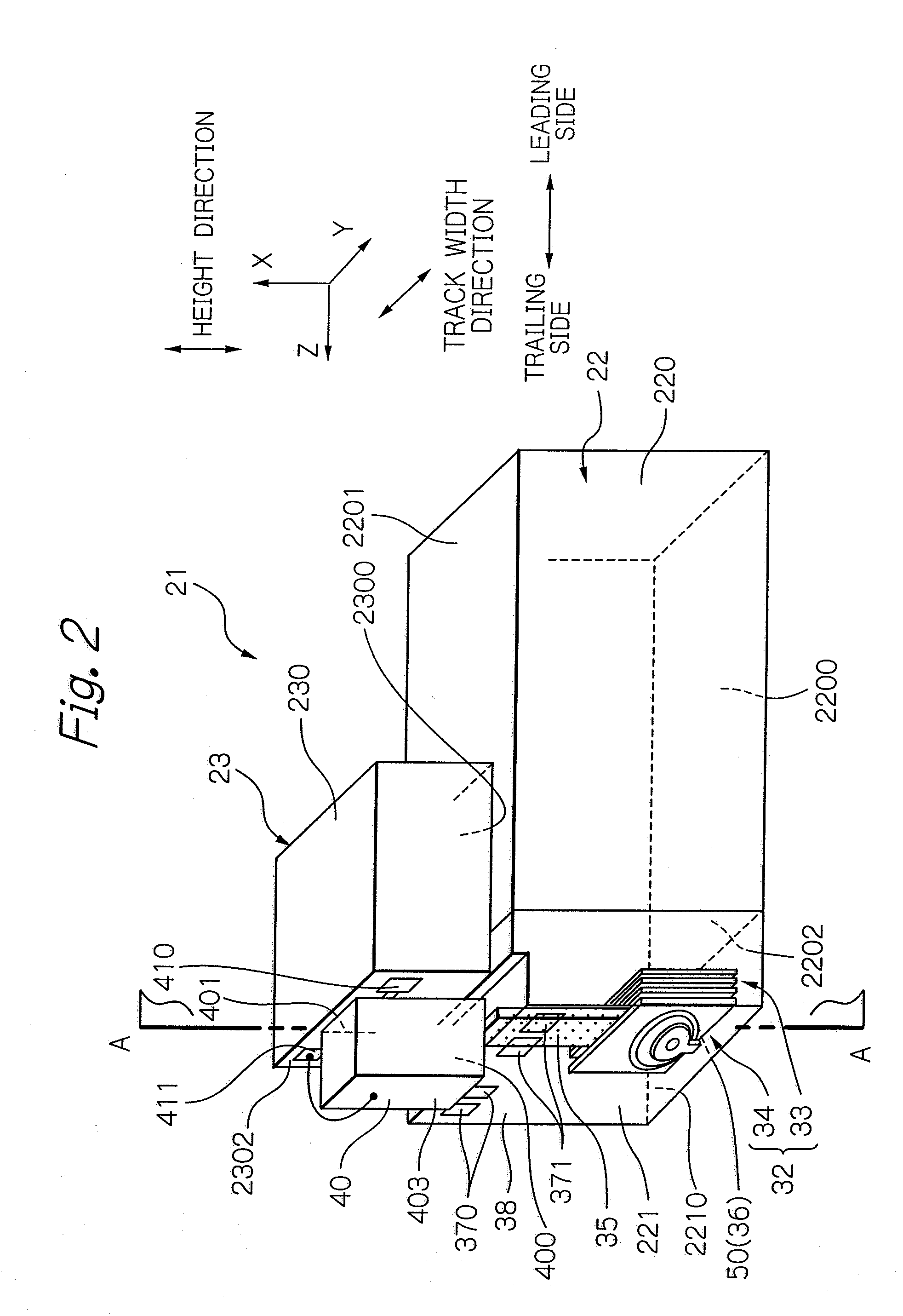 Near-Field Light Generating Element And Method For Forming The Element