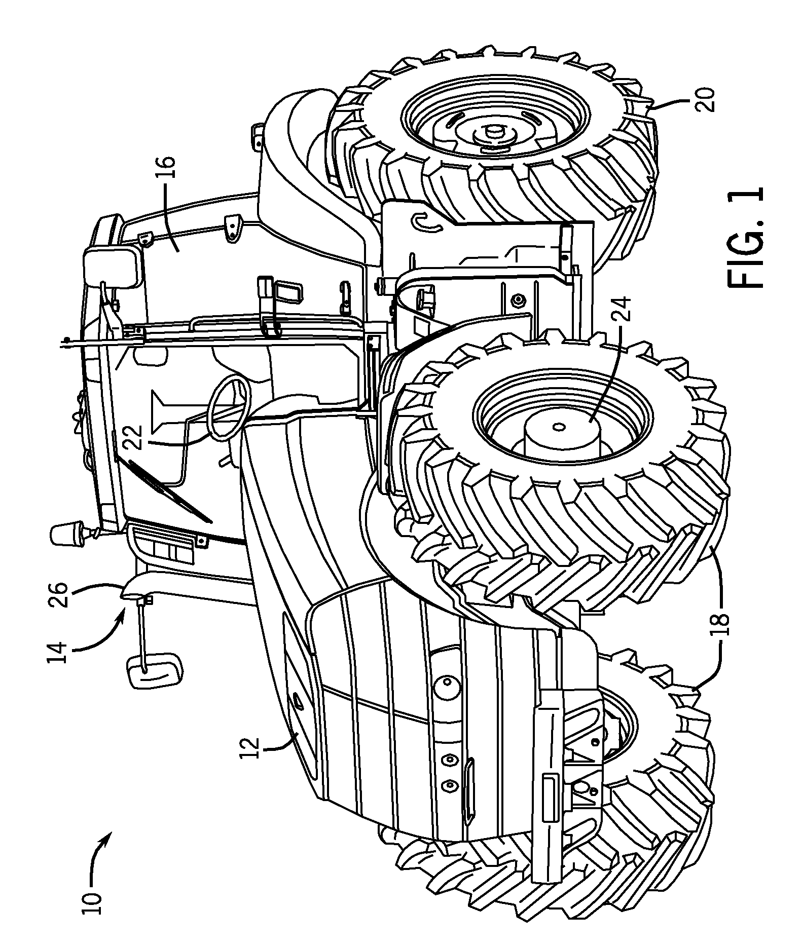 Exhaust system for an agricultural vehicle