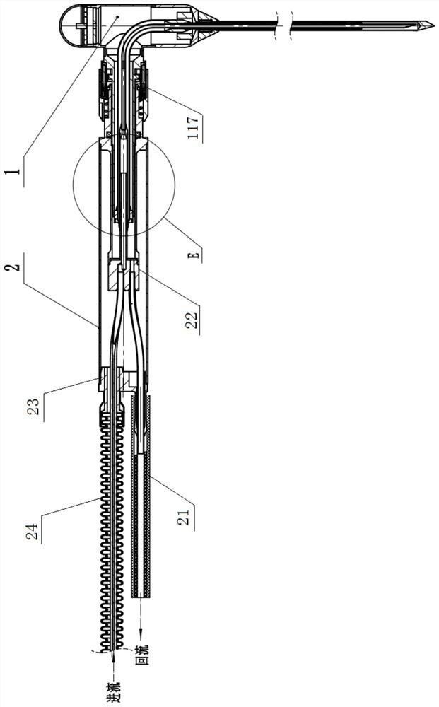 Hot and cold ablation needle system