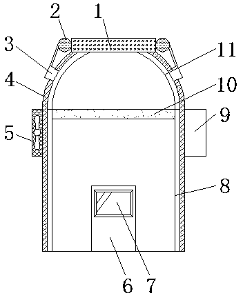 Agricultural greenhouse for garden flower planting