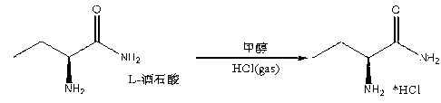 Synthesis method of S-2-aminobutanamide hydrochloride