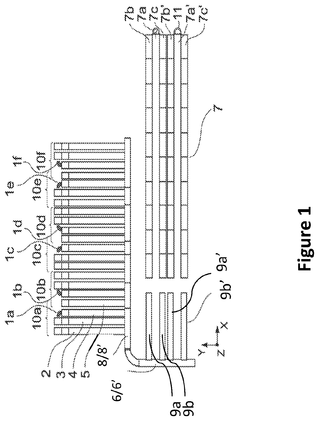 System for conveying loads between a plurality of storage units and a plurality of preparation stations, through a horizontal load-routing network