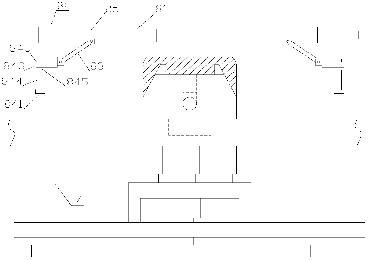 Drilling positioning fixture used for generator claw pole and convenient to use