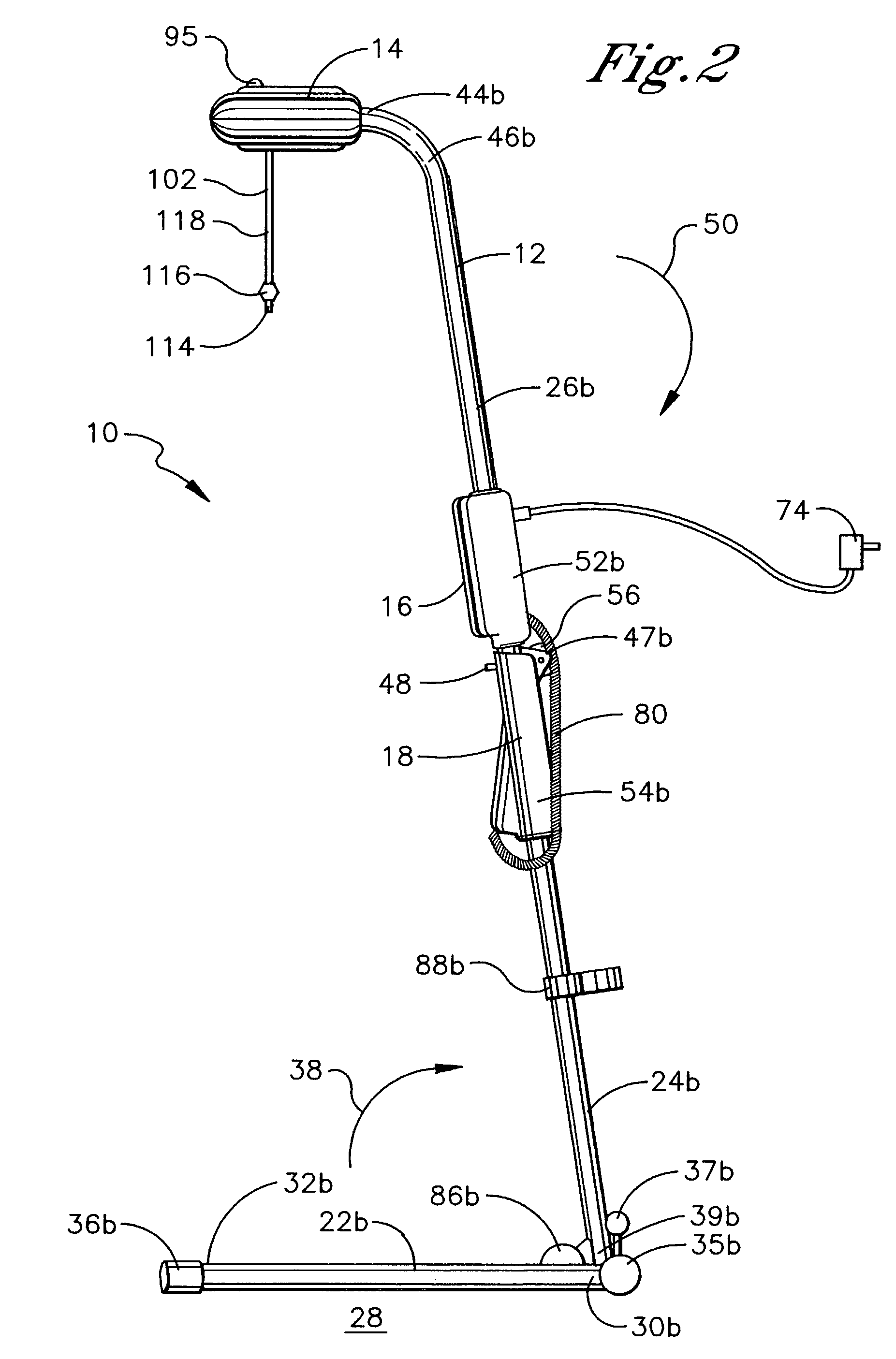 Continuous passive motion device for rehabilitation of the elbow or shoulder