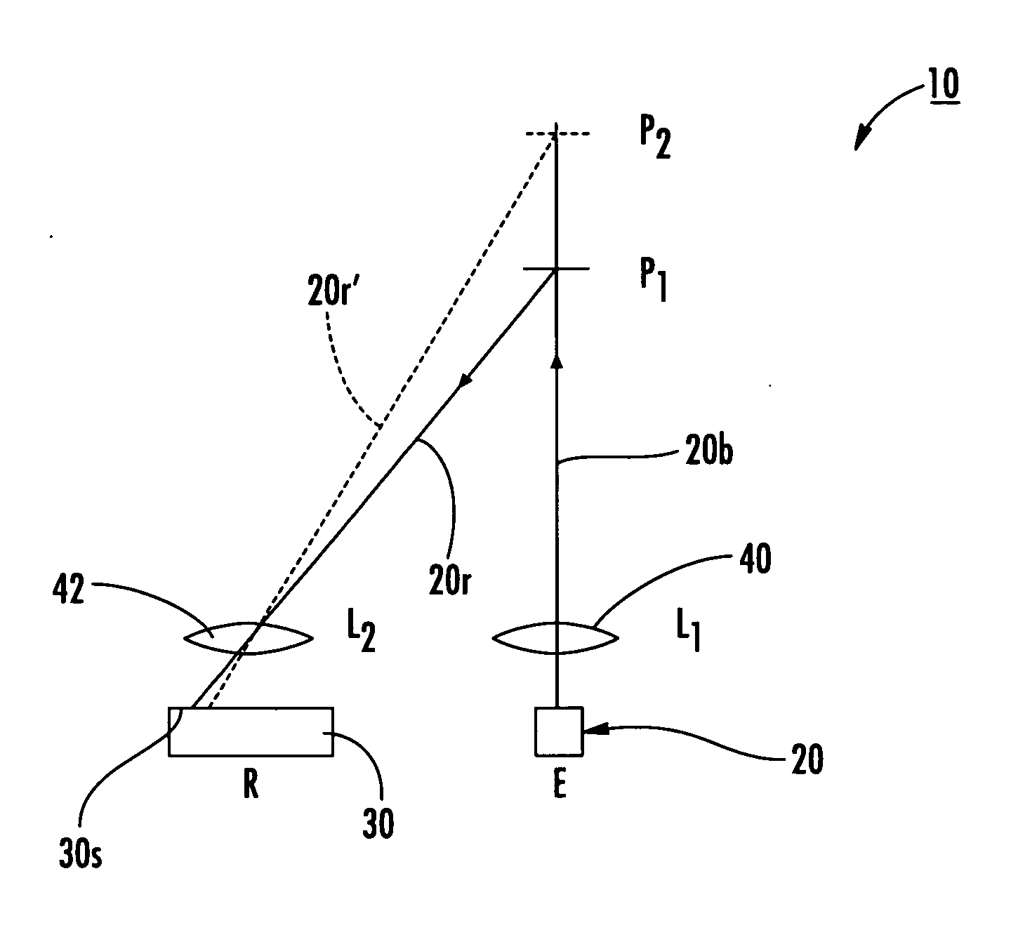 Digital cameras with triangulation autofocus systems and related methods