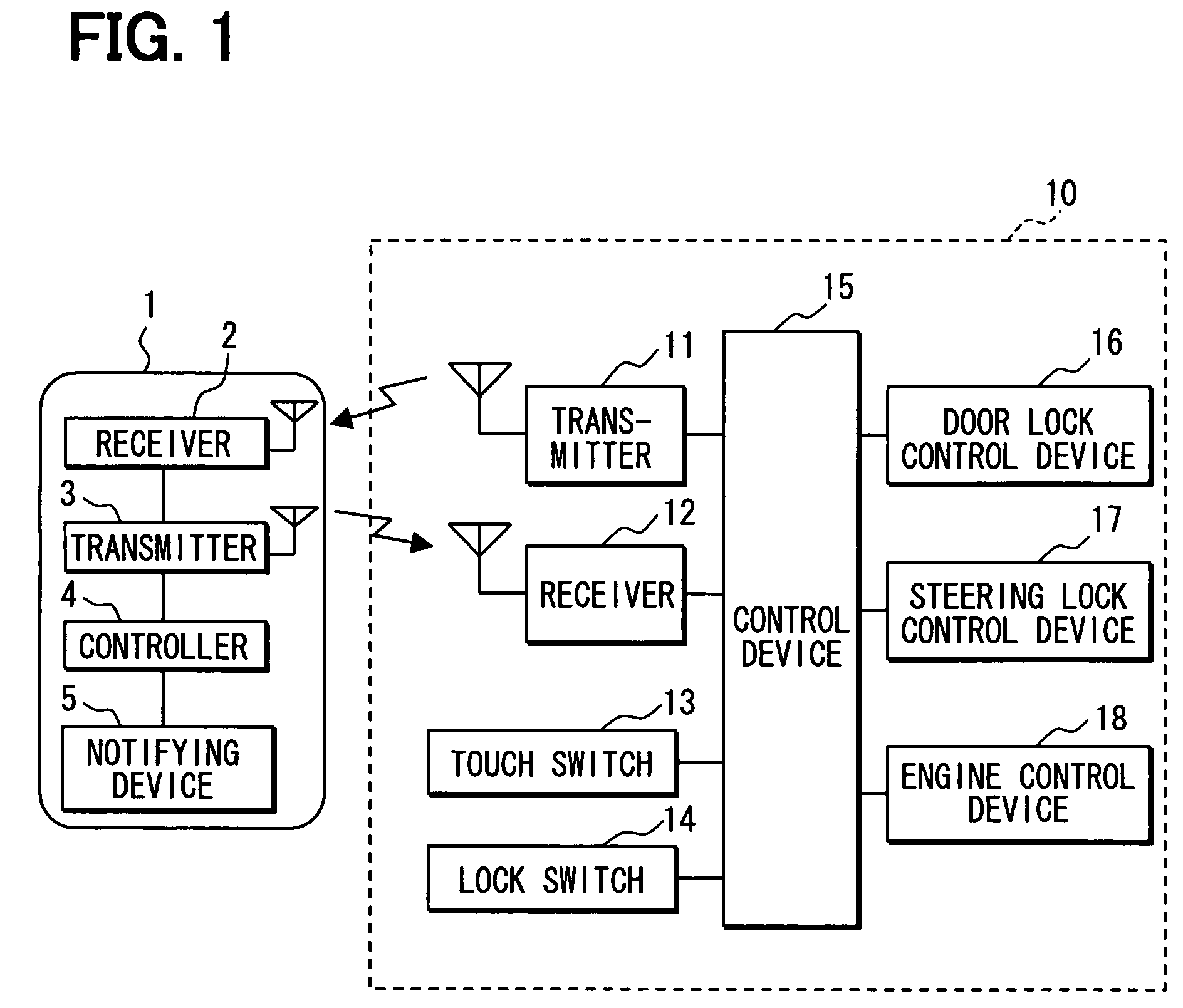 Vehicle location information notifying system