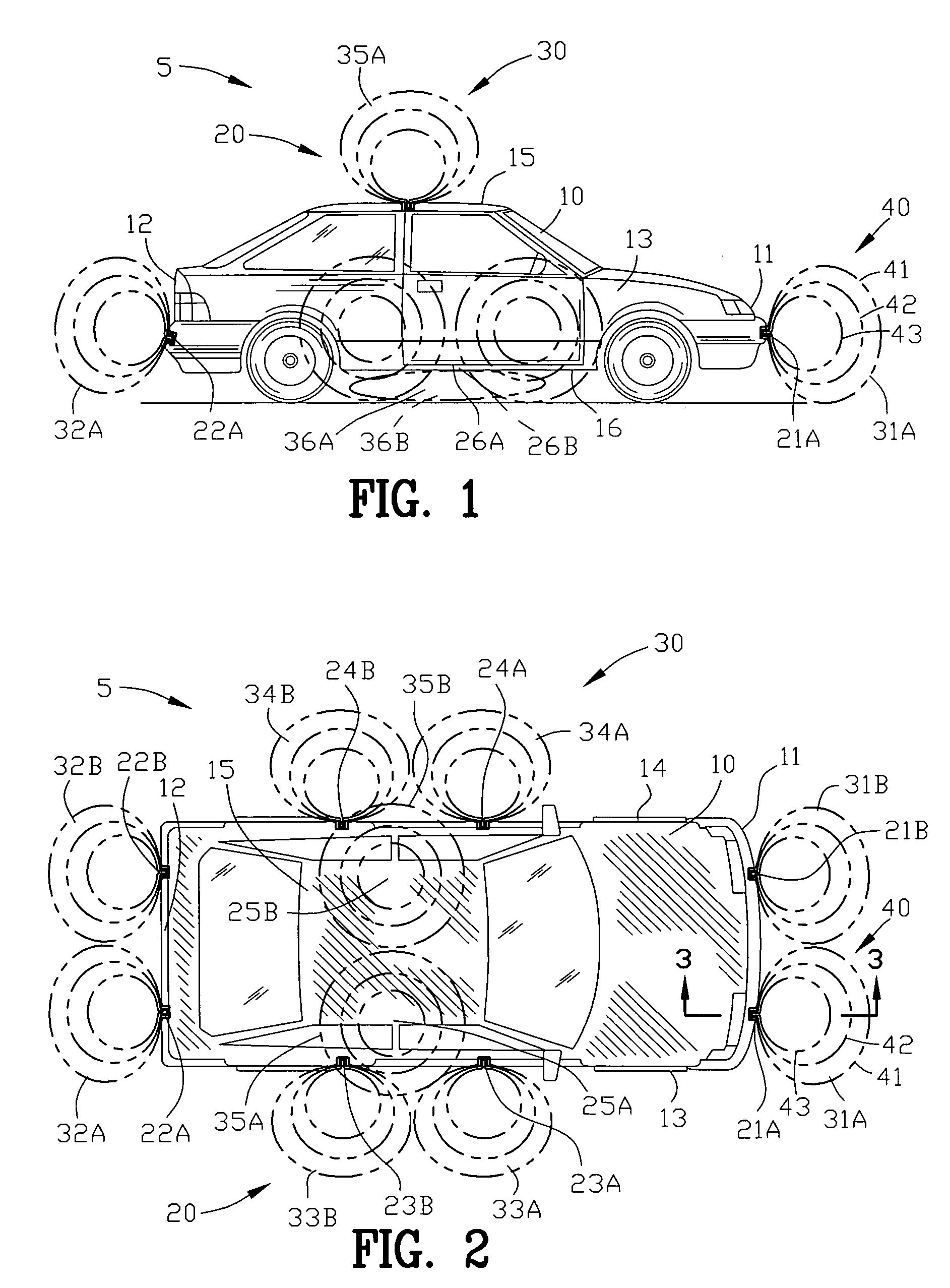 Collision air bag and flotation system