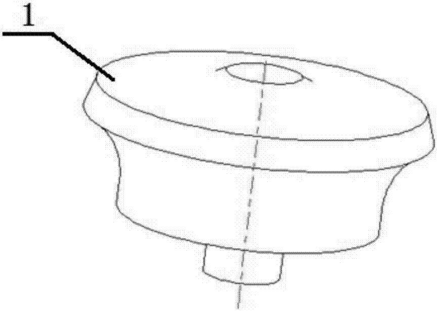 Forging method of 2618a aluminum alloy impeller forging