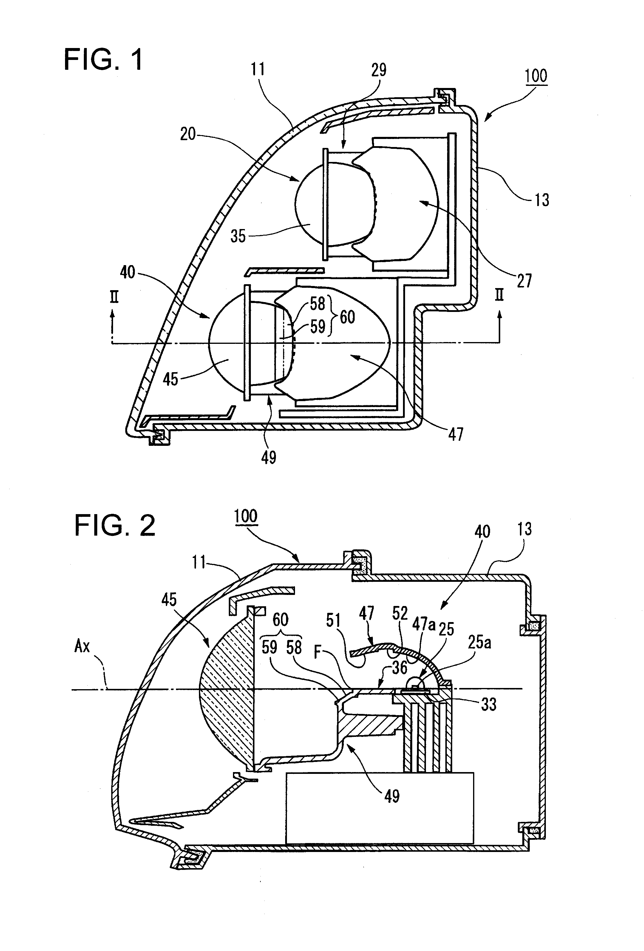 Vehicular lamp unit and vehicular lamp