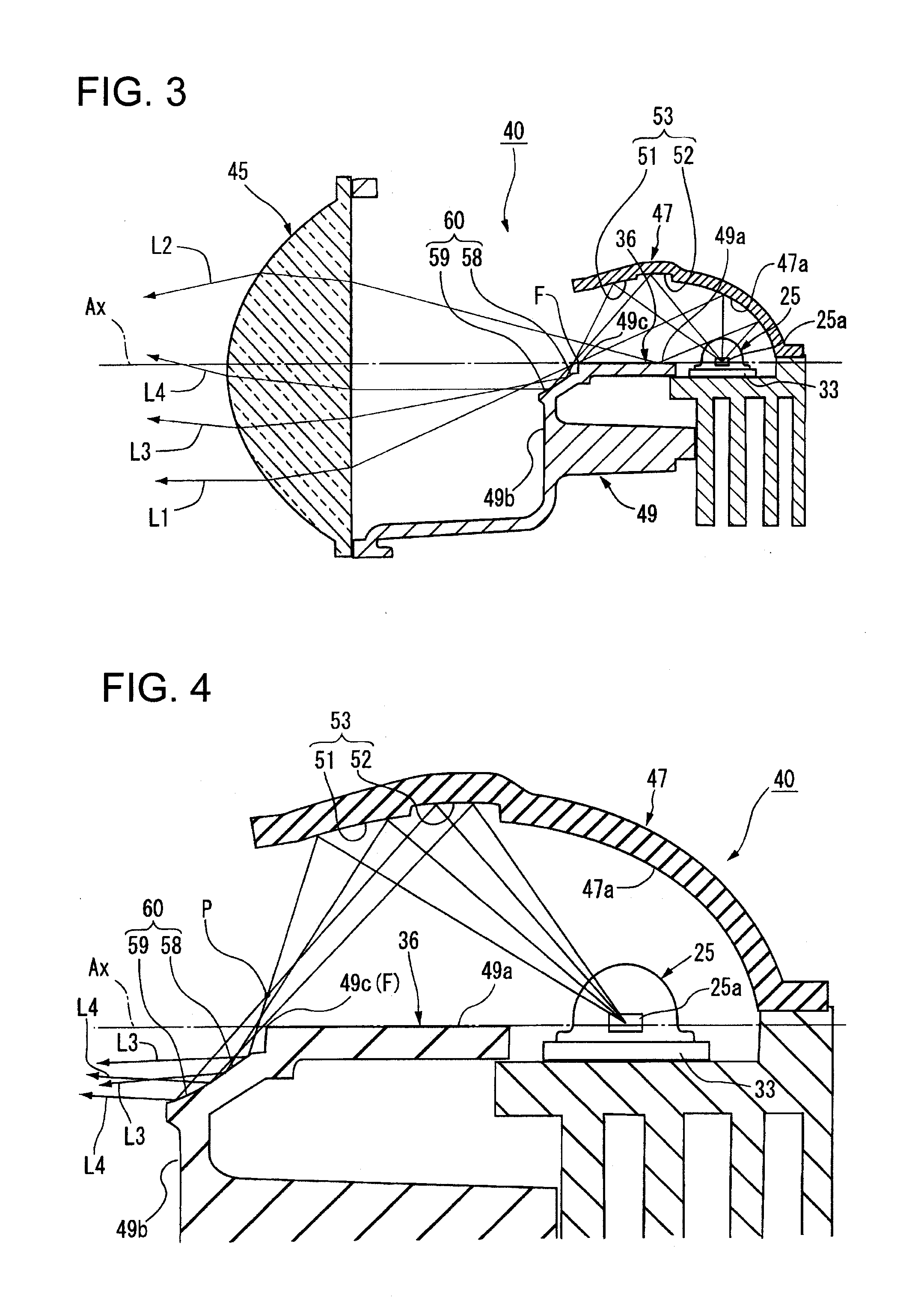 Vehicular lamp unit and vehicular lamp