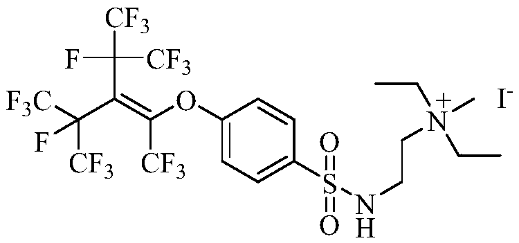 Efficient liquid detergent