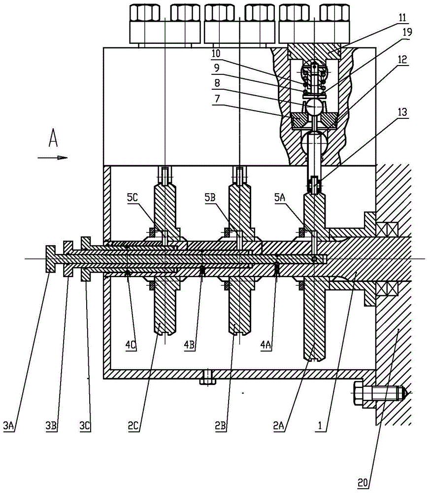 A reciprocating plunger pump