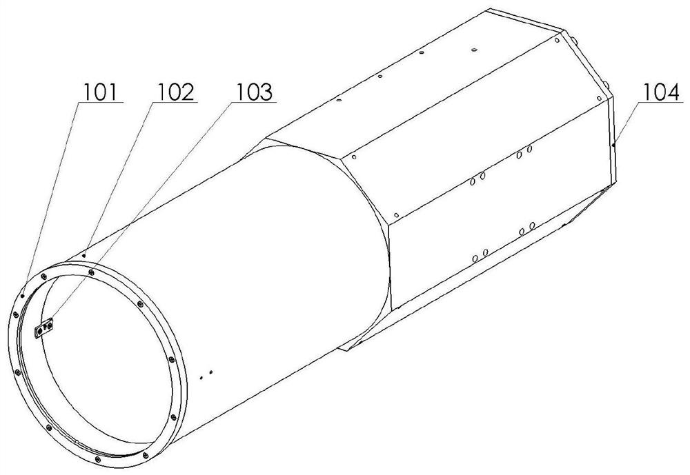 Compact machining and assembling device