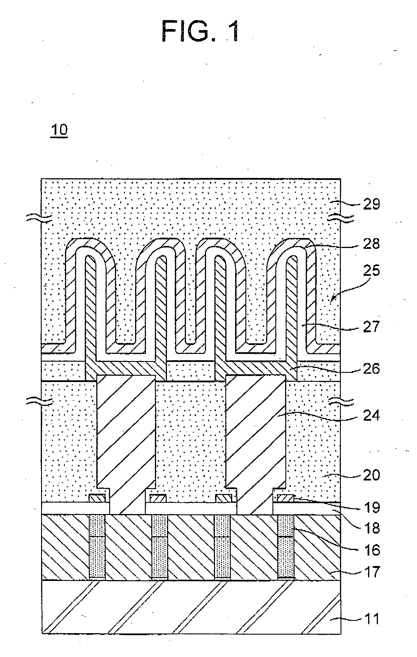 Method for manufacturing a semiconductor device having a stepped contact hole