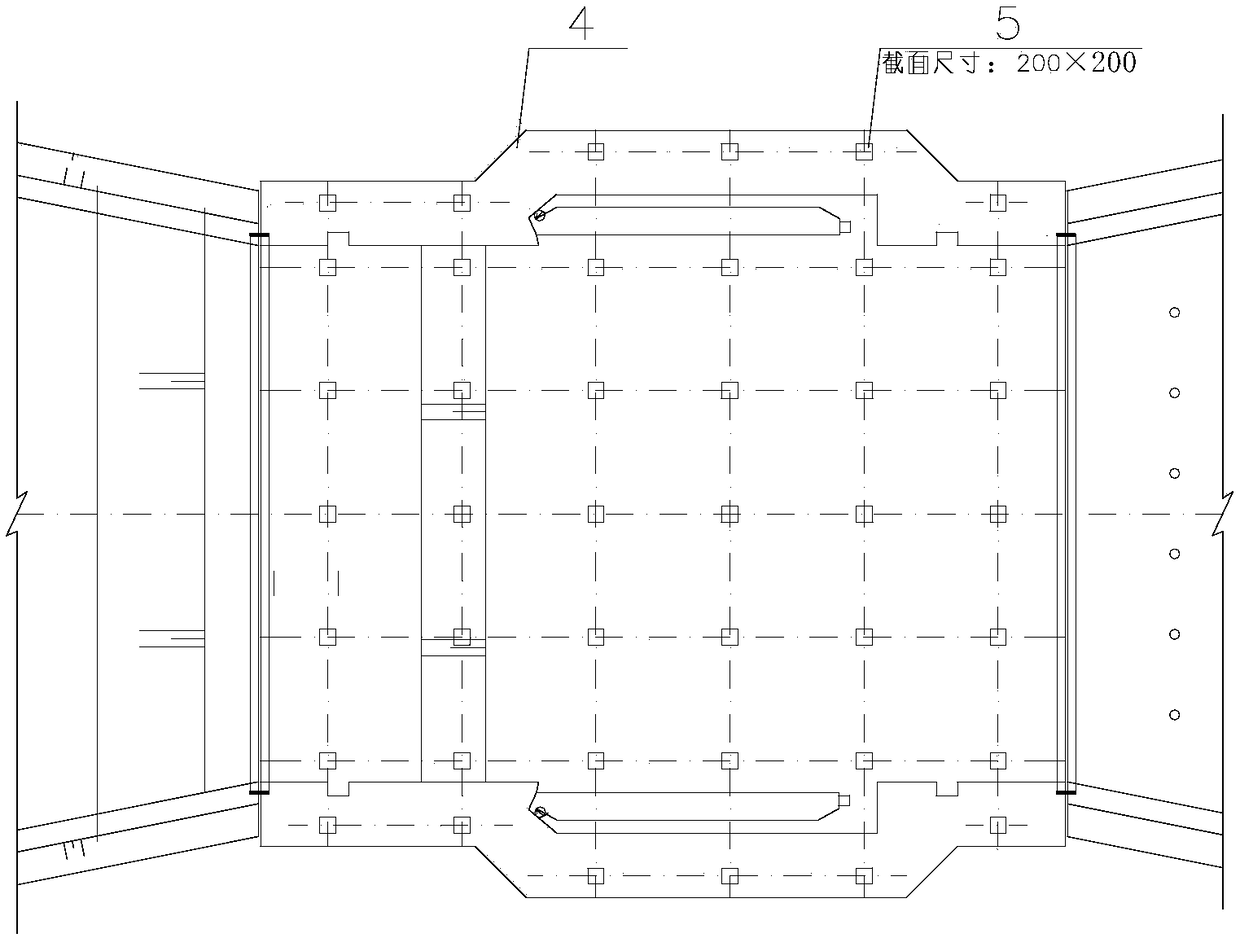 Application method of sparse pile foundation in water conservancy project