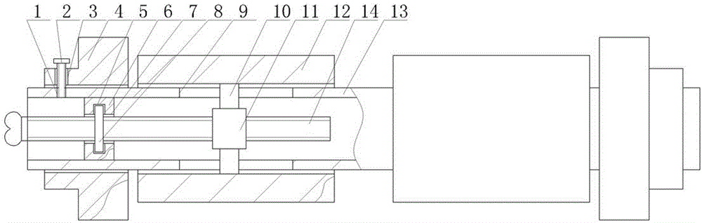 Core shaft sleeve combination applied to roll type anti-fake bills