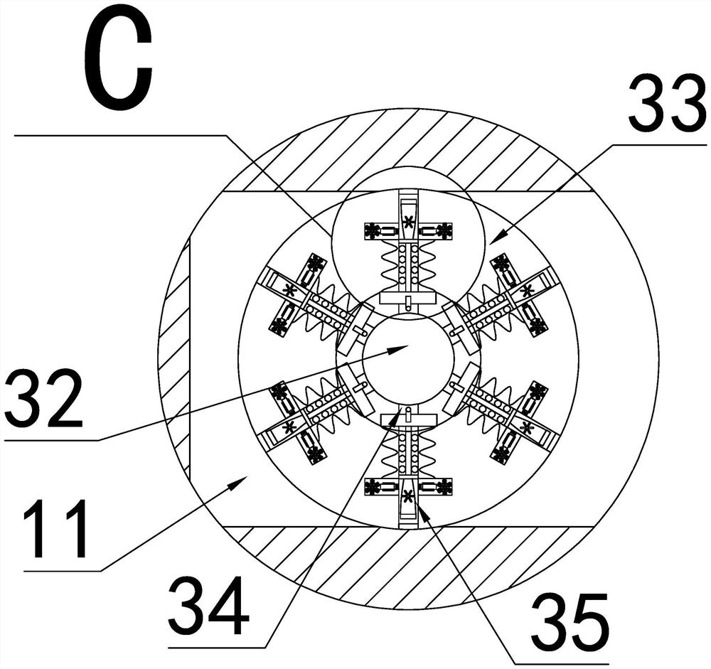 Cooling tail gas treatment system and using method thereof