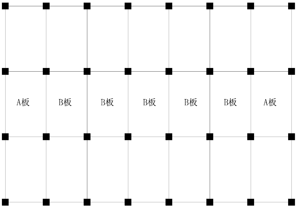 Z-shaped dual-clamp-plate joint assembly type H-shaped steel beam square steel tube column steel structure system