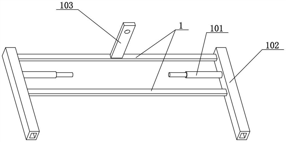 Railway transportation loading and unloading device