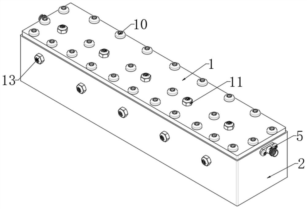 Band elimination filter frequency double-tuning structure