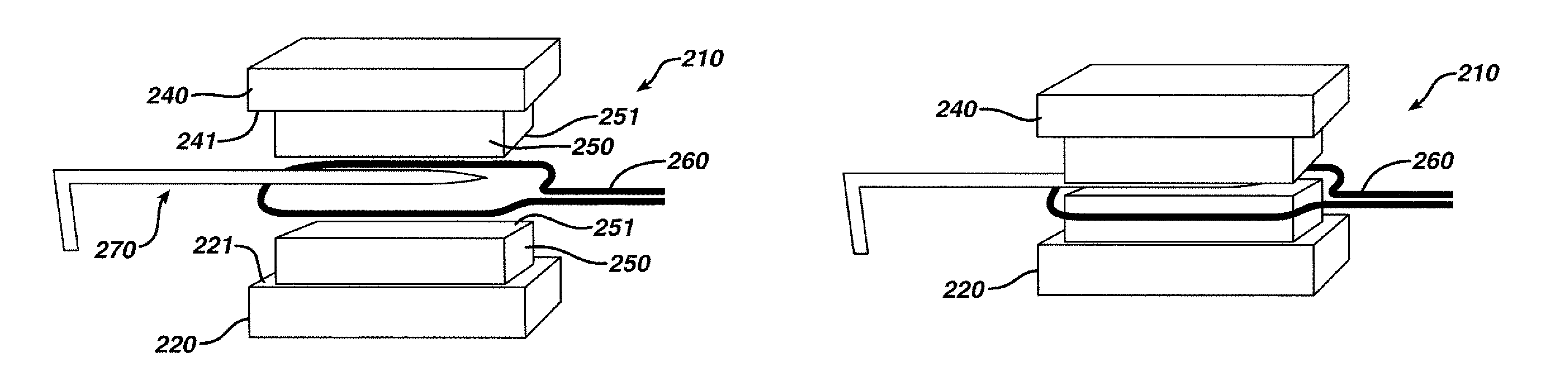 Thermal forming of refractory alloy surgical needles and fixture and apparatus
