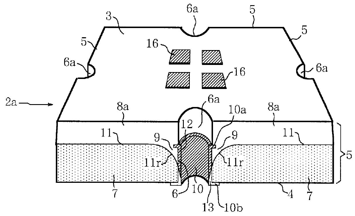 Ceramic wiring board, multi-piece ceramic wiring board, and method for producing same