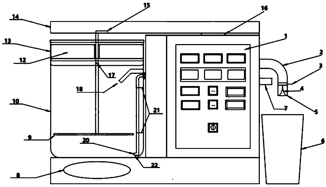 Decocting machine and decocting method