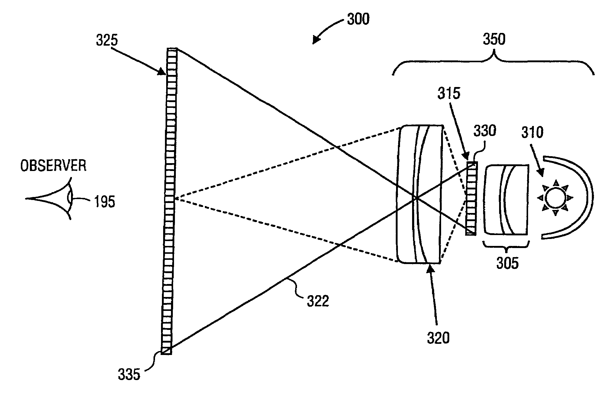 Dual-stage high-contrast electronic image display