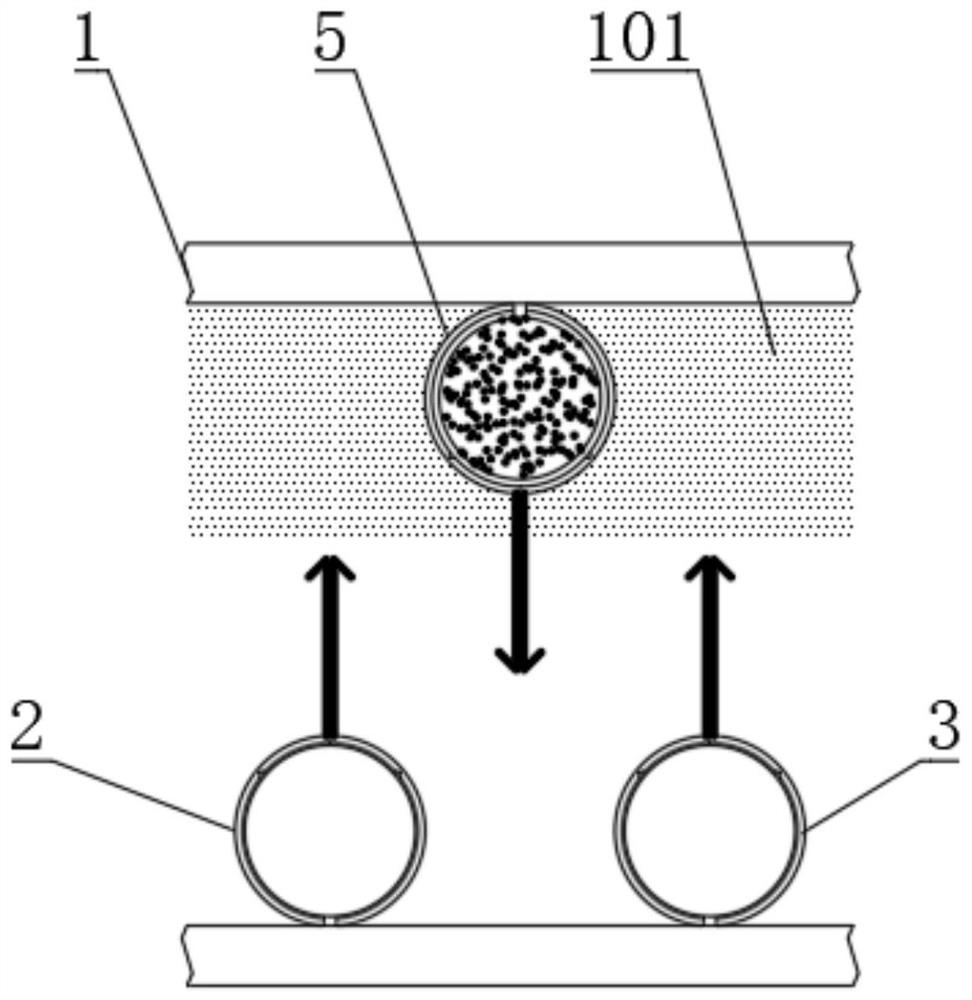 Semiconductor silicon wafer patch based on thermal winding technology