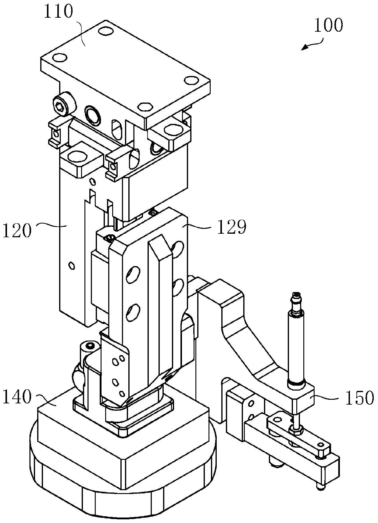 Pick-up mechanism for workpiece loading and unloading