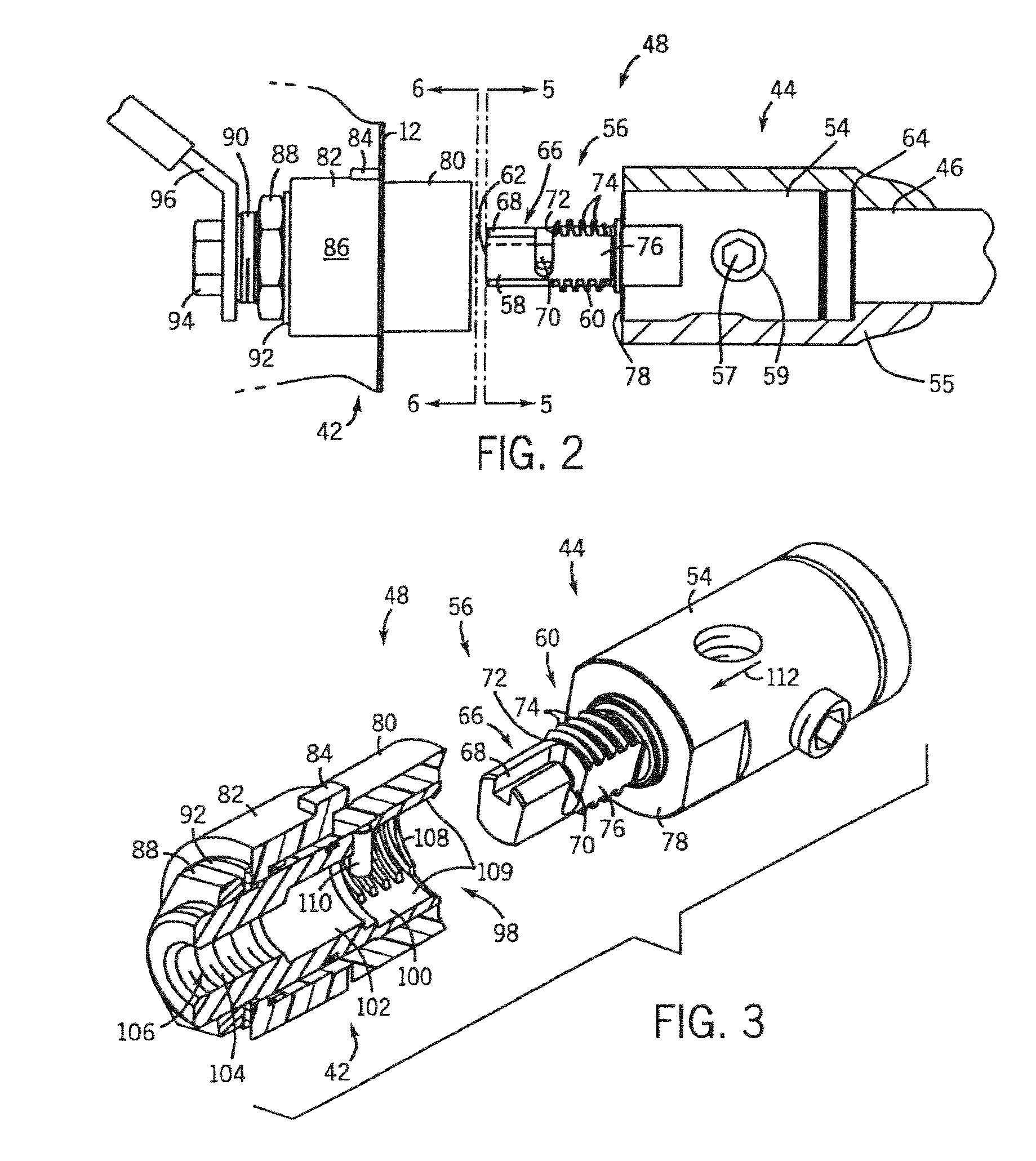 High-power electrical quick connector