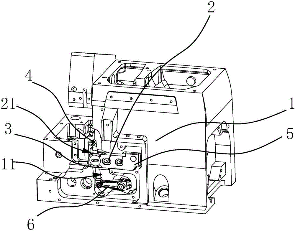 Sewing machine and lubricating structure of curved needle slide bar on sewing machine