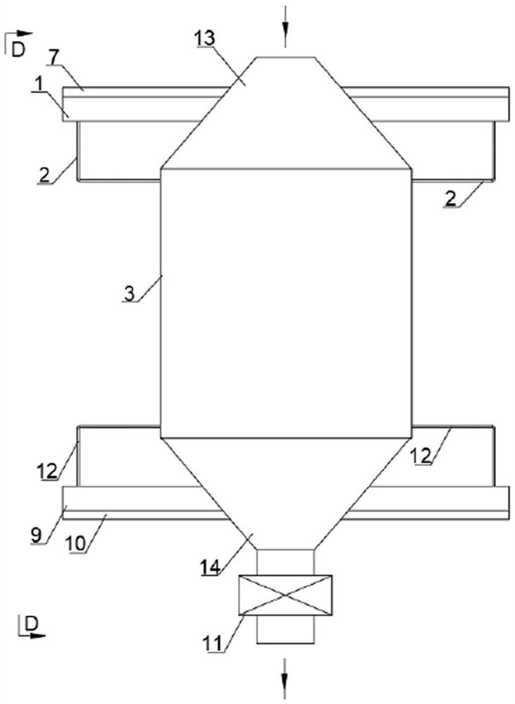 An external particle heat absorber and solar power generation system