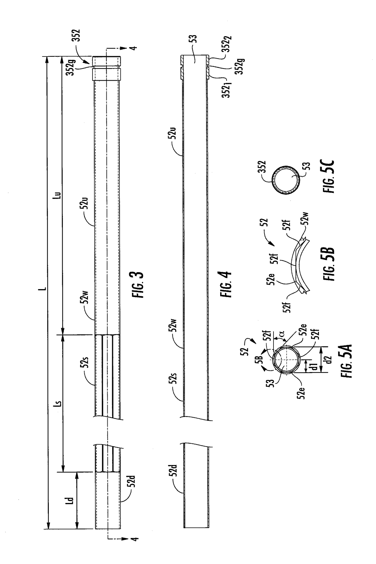Packaging systems with sizing mandrels and related devices that can operate at reduced pressures suitable for low temperature explosives emulsions