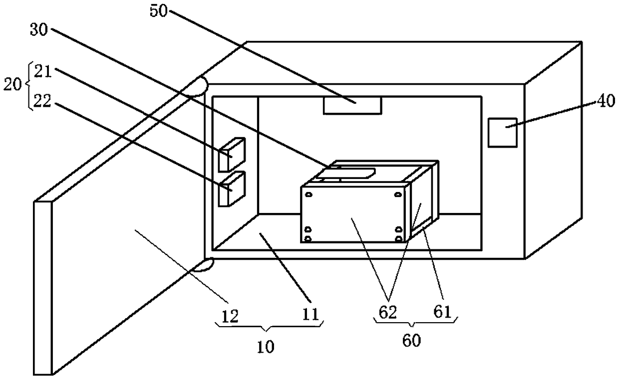 Heating device and heating method for auxiliary cement specimen solidification