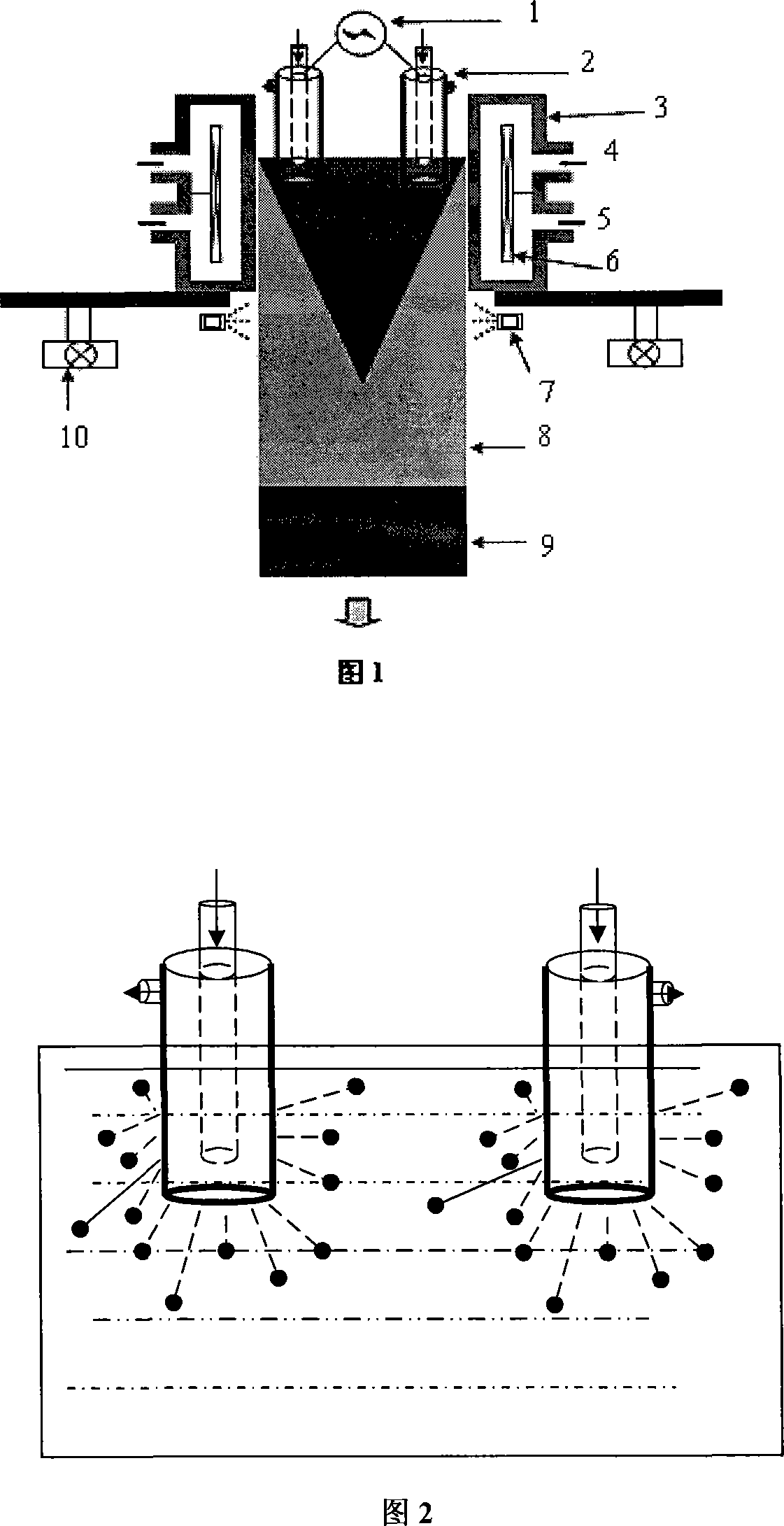 Method for composite electromagnetic continuous-casting high-oriented ultra-fine grained materials