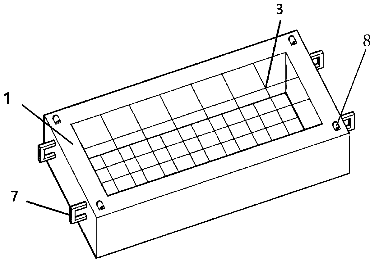 Floating-box bulwark structure and construction method for same