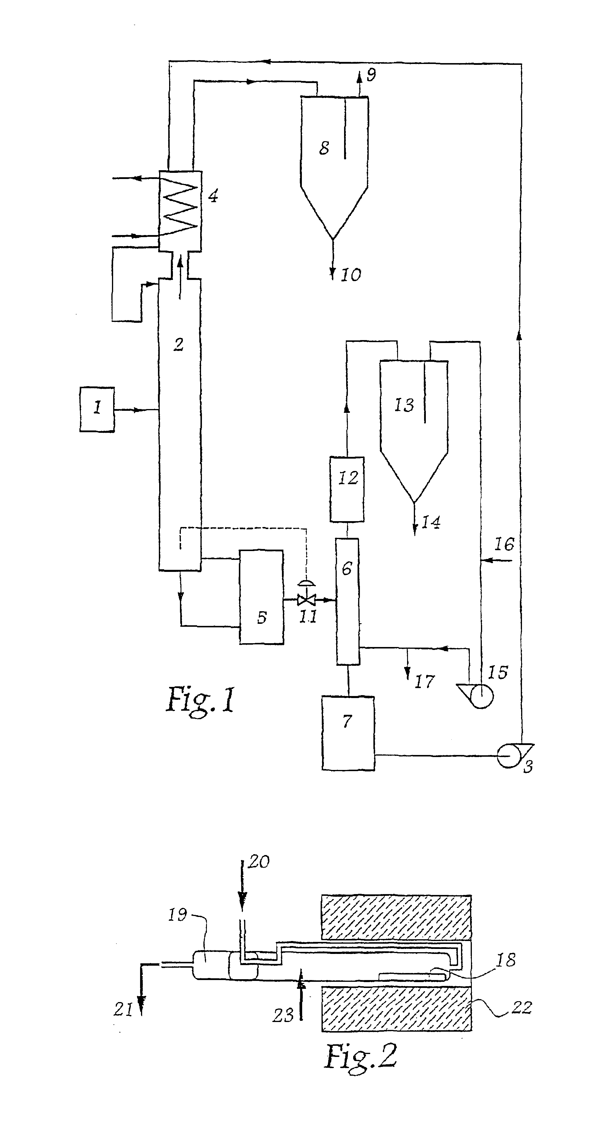 Method for separating zirconium and hafnium tetrachlorides with the aid of a melted solvent